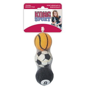 KONG PERRO SPORTS BALLS PELOTA  X3 M