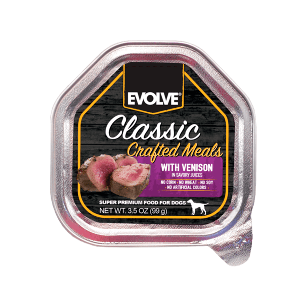ALIMENTO HUMEDO  EVOLVE PARA PERRO CLASSIC BANDEJA CRAFTED 3.5OZ