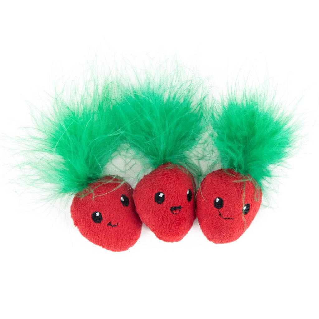 CATSTAGES GATO FRISKY STRAWBABIES 3 PK