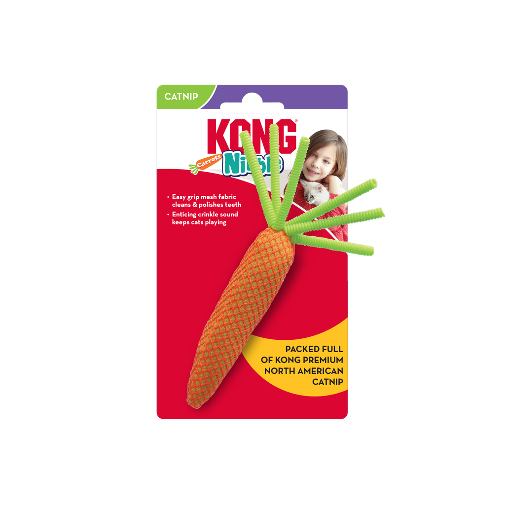KONG GATO JUGUETE NIBBLE CARROTS ZANAHORIA SURTIDA