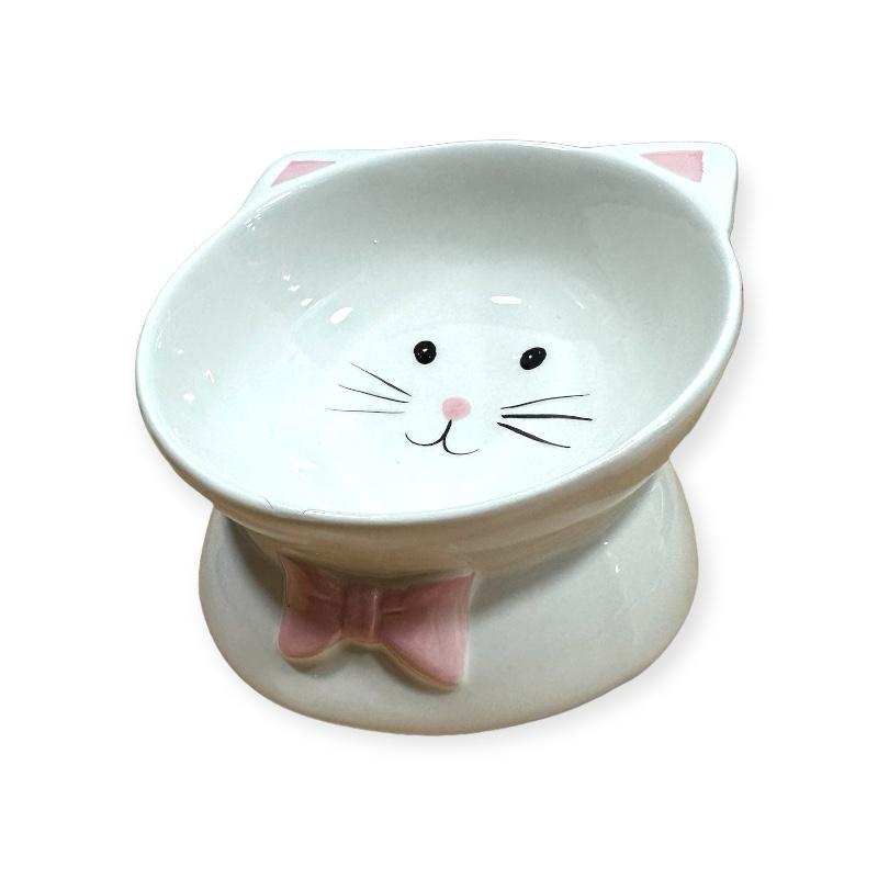 TAZON  CERAMICO GATITO