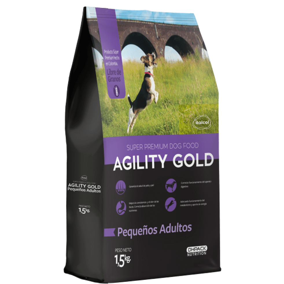 AGILITY GOLD PEQ ADULTOS 1.5KG