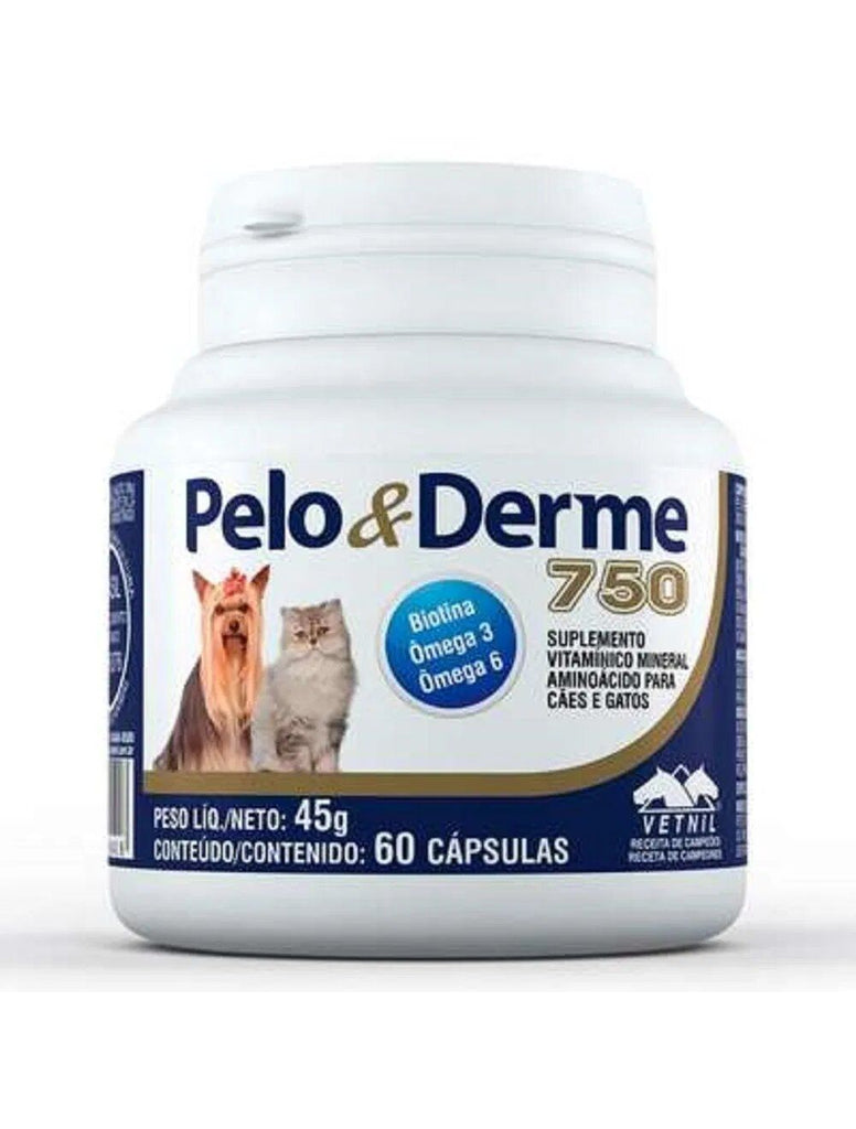PELO Y DERME 750 60 CAPSULAS