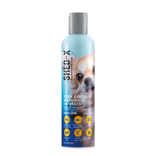 Suplemento Nutricional Para Perro Pequeño Shed-X Dog  8 OZ