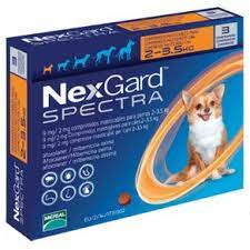 NEXGARD SPECTRA XS 2 - 3.5 KG X 1 TAB