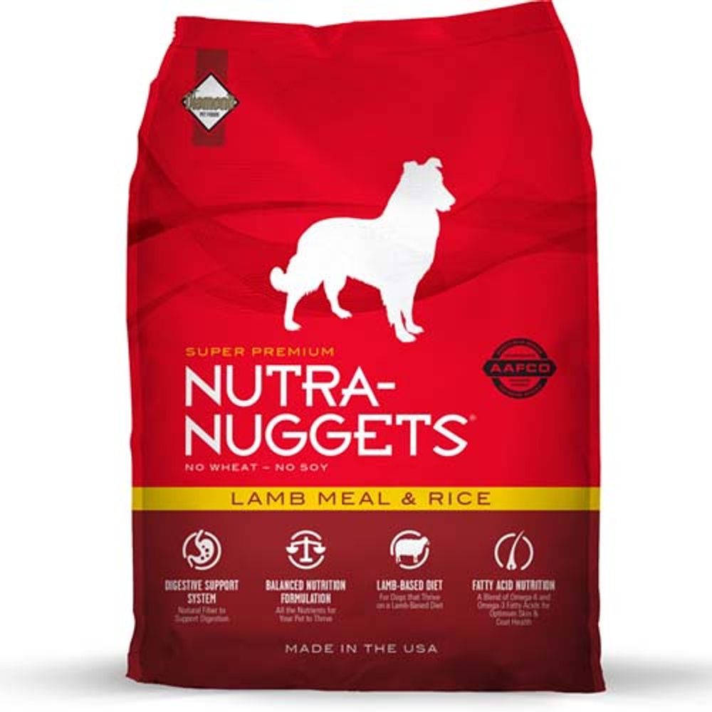 NUTRA NUGGETS LAMB MEAL & RICE