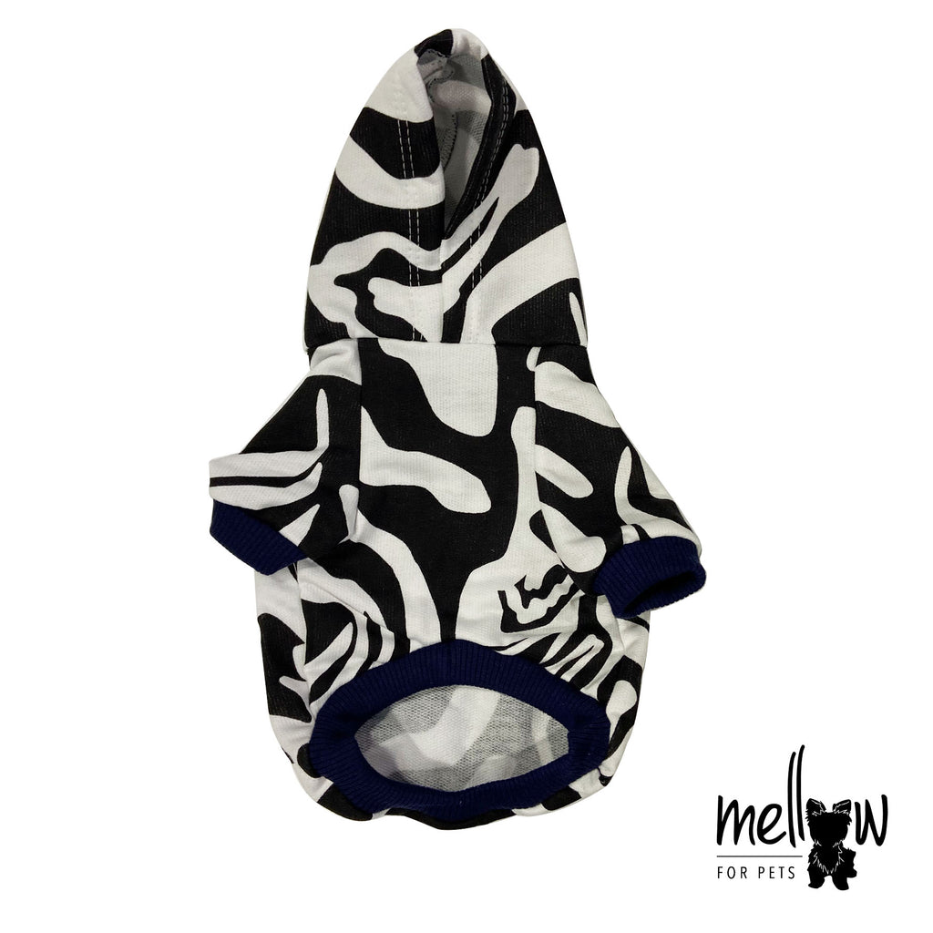 HOODIE ZEBRA MONOCROMATICO
